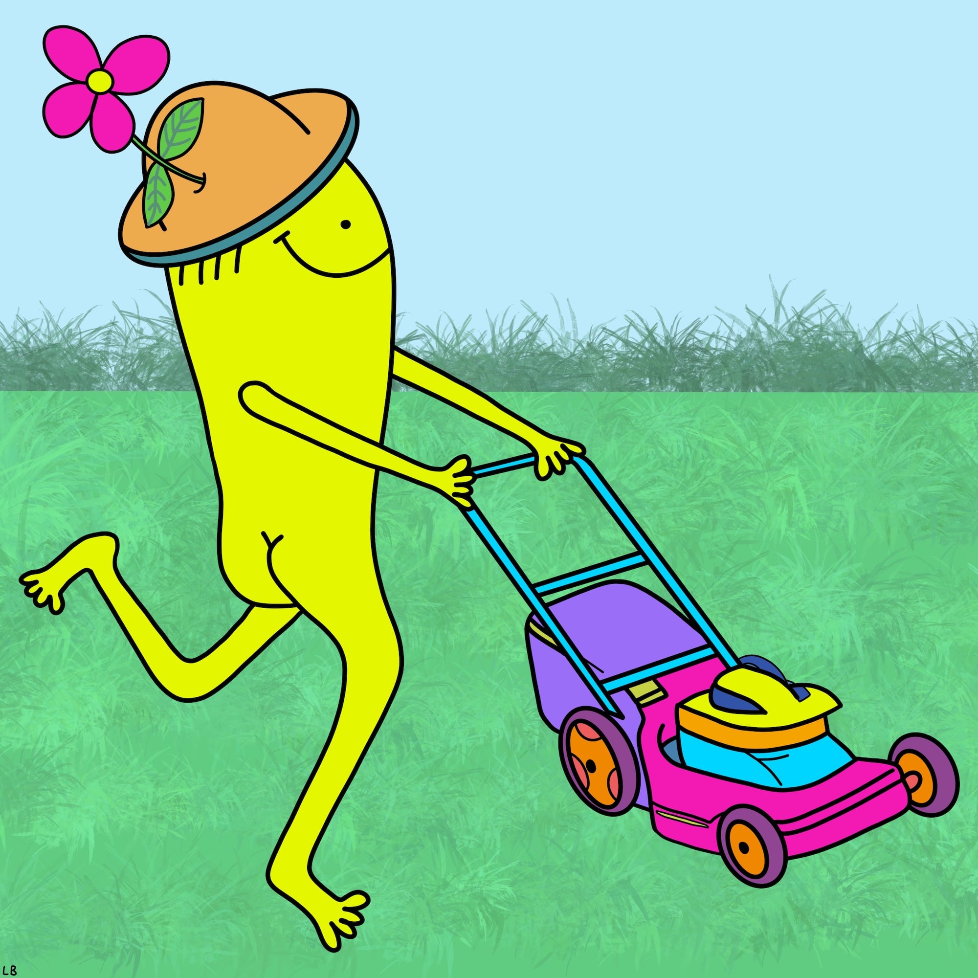 New lawn mower 🍑